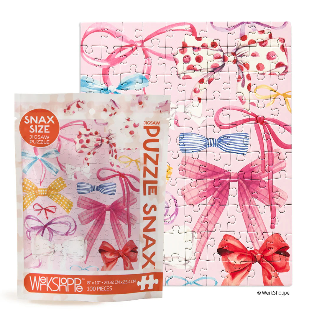 Ribbons & Bows 100 Puzzle Snax