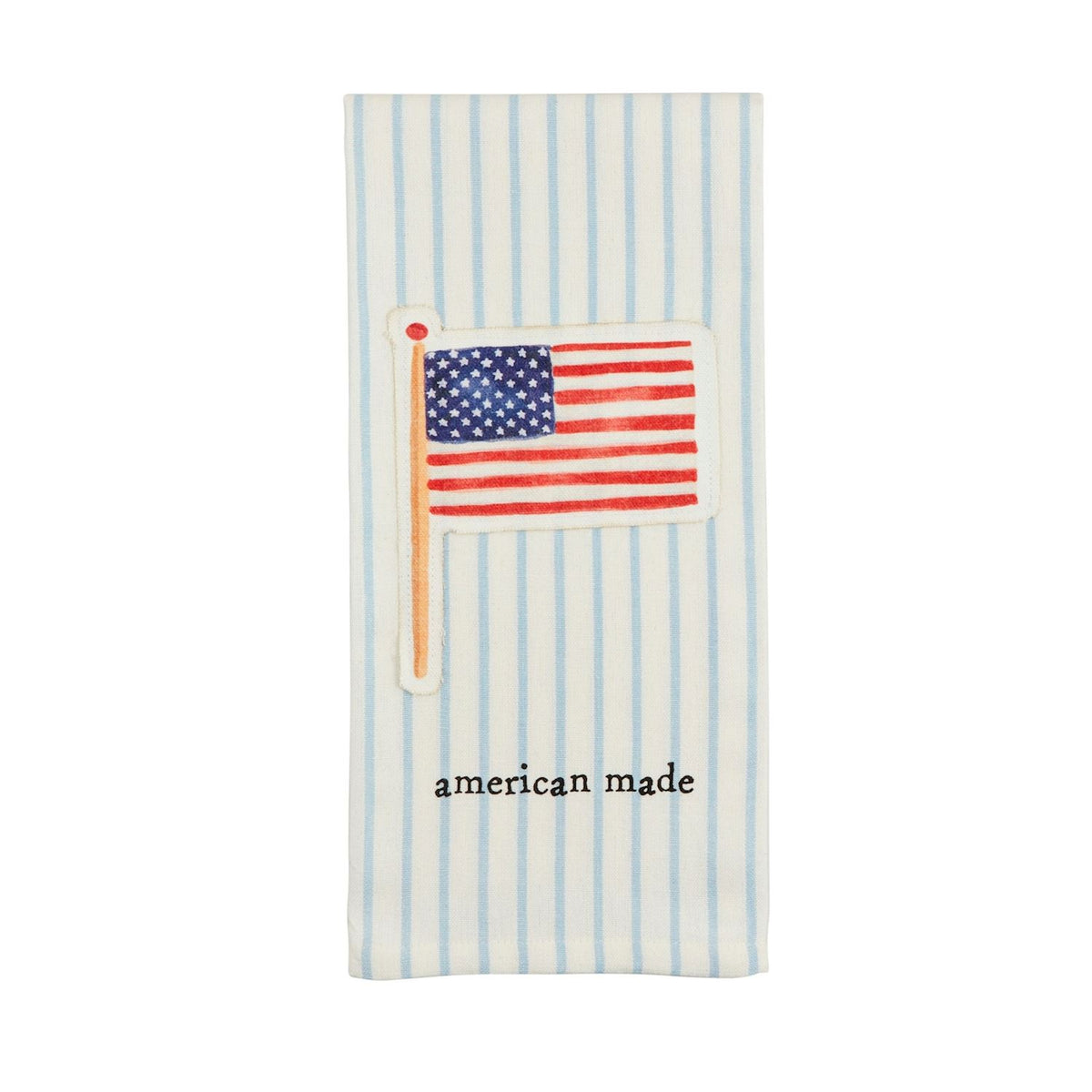 Flag Americana Canvas Patch Towel