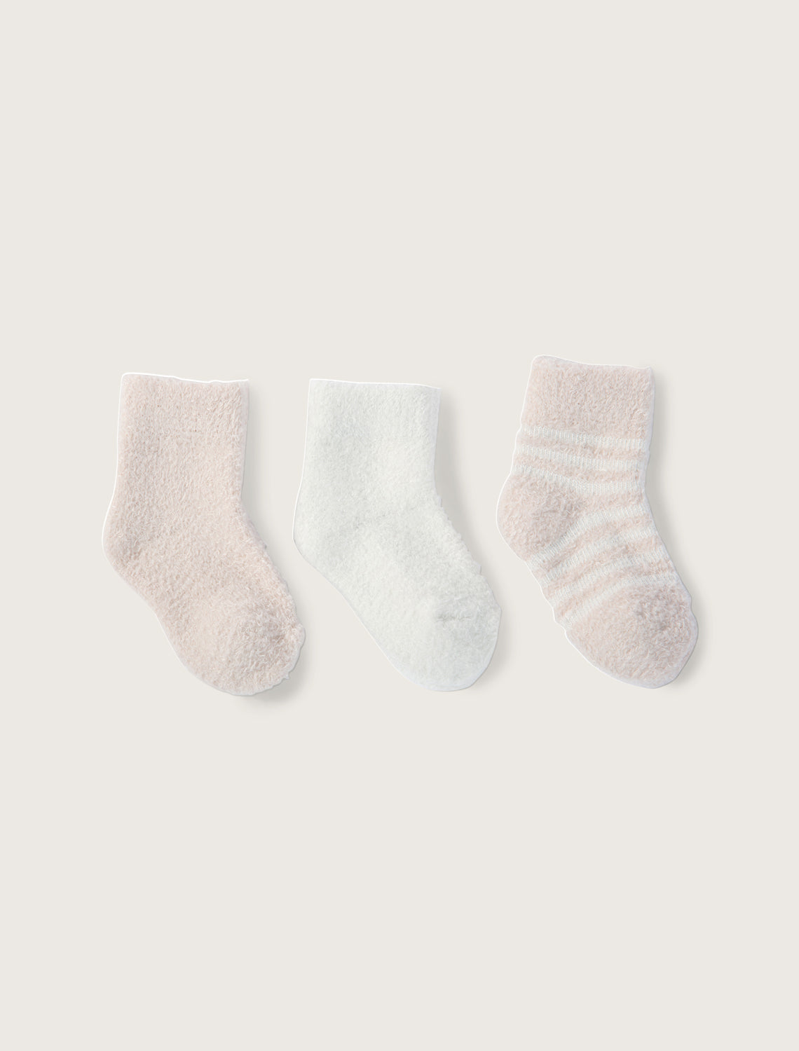 CCL INFANT SOCKS 3-PACK PINK-PEARL