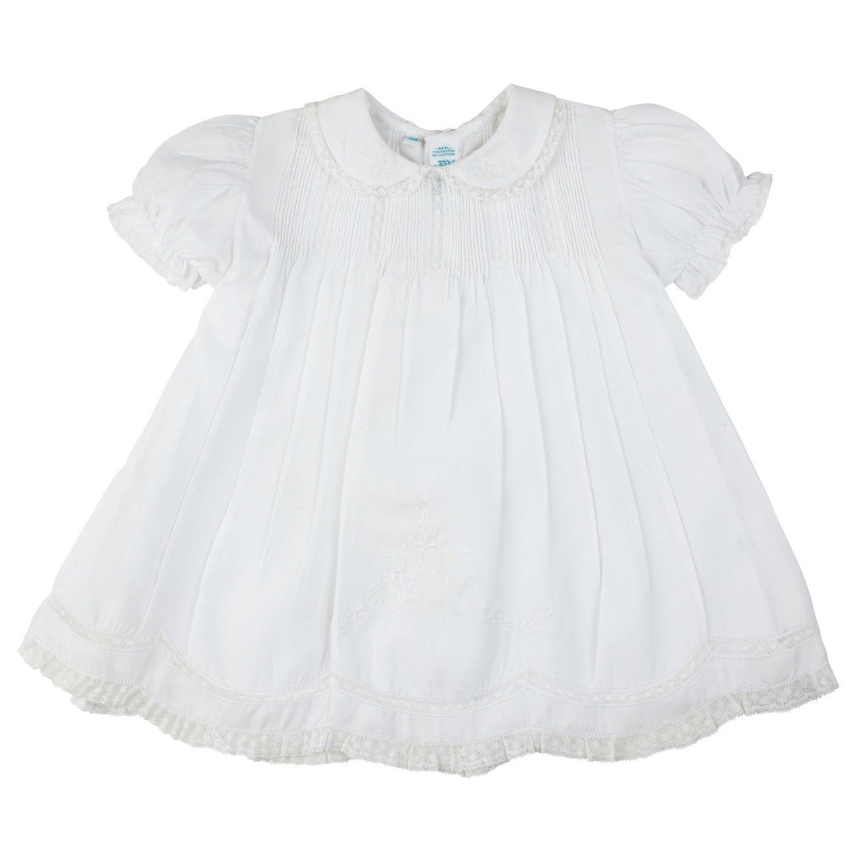 COLLARED LACE SLIP DRESS