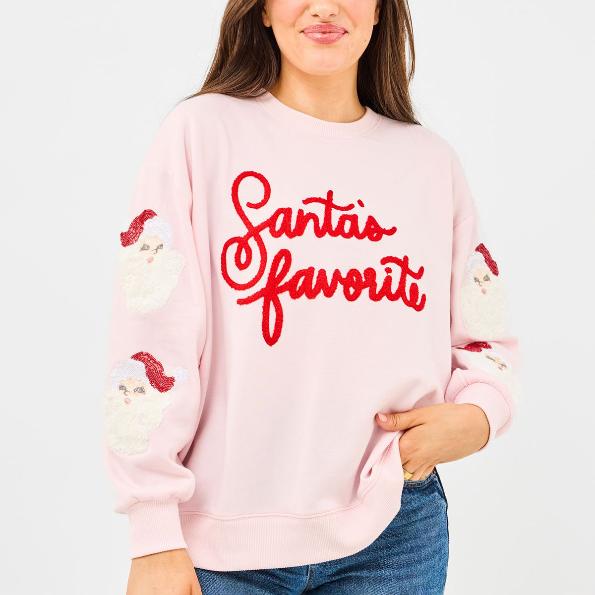 Sweatshirt Sarah Santa's Favorite