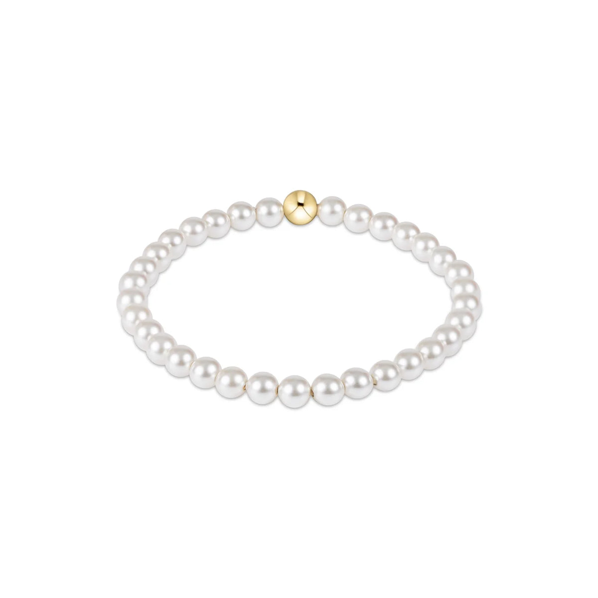 Classic Pearl 5mm Bead Bracelet