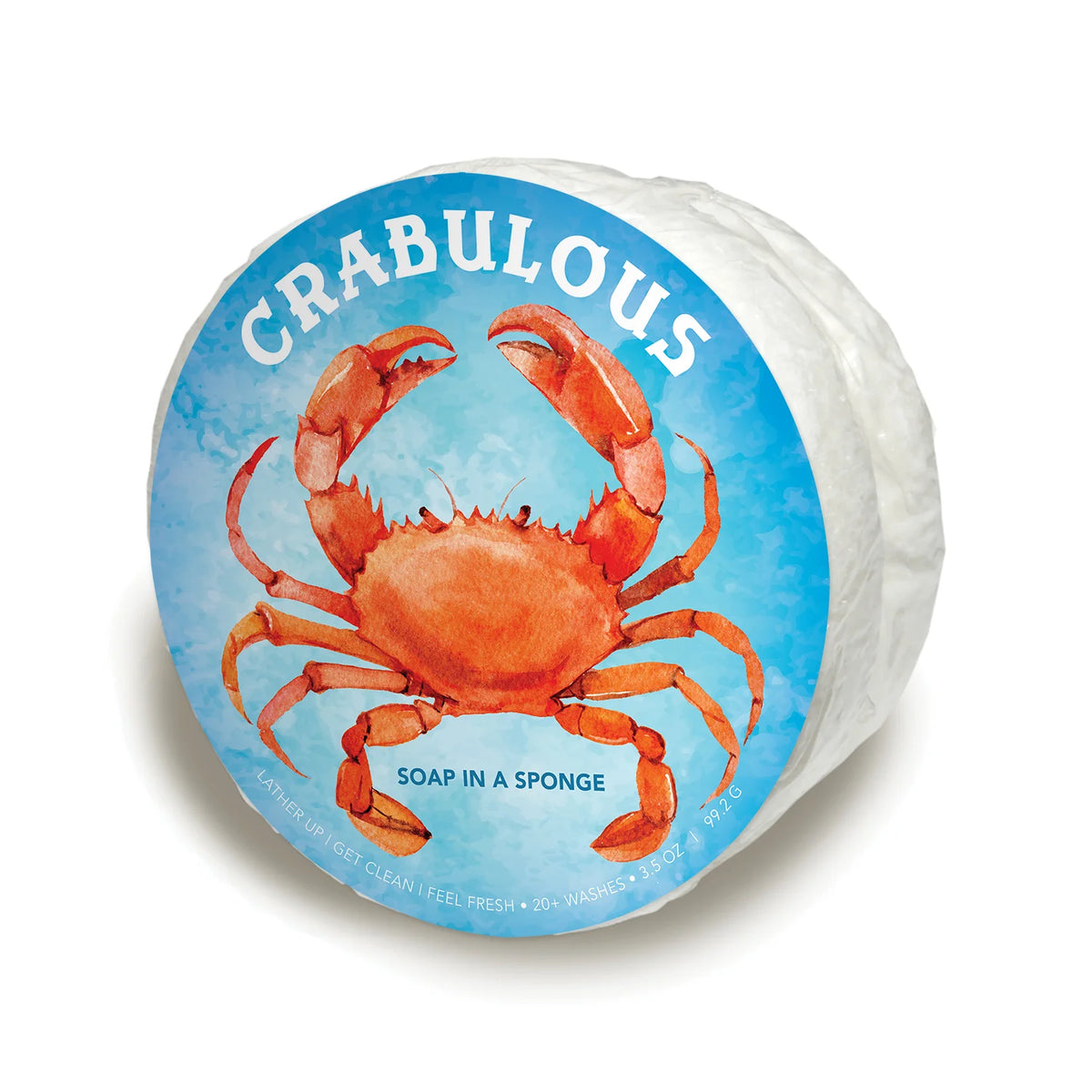 CRABULOUS! SOAP IN A SPONGE