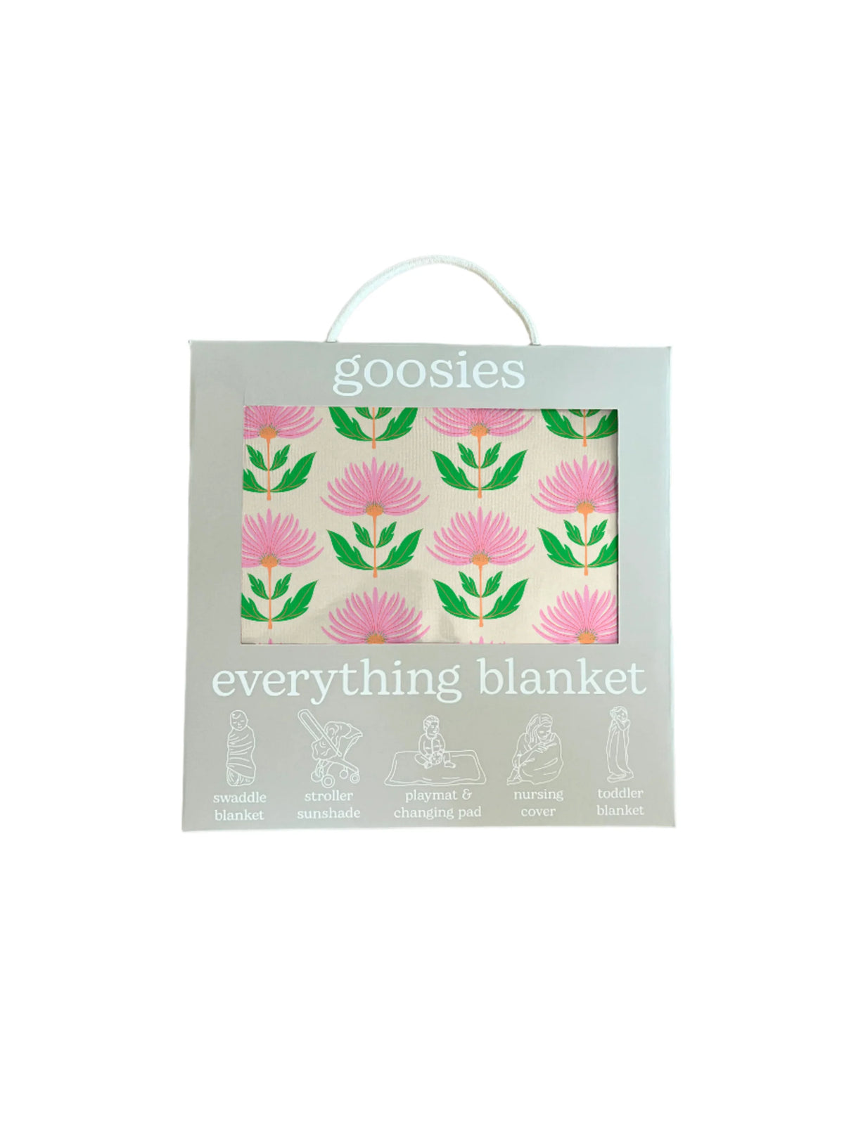 Everything Blanket - Pink Block
Flower