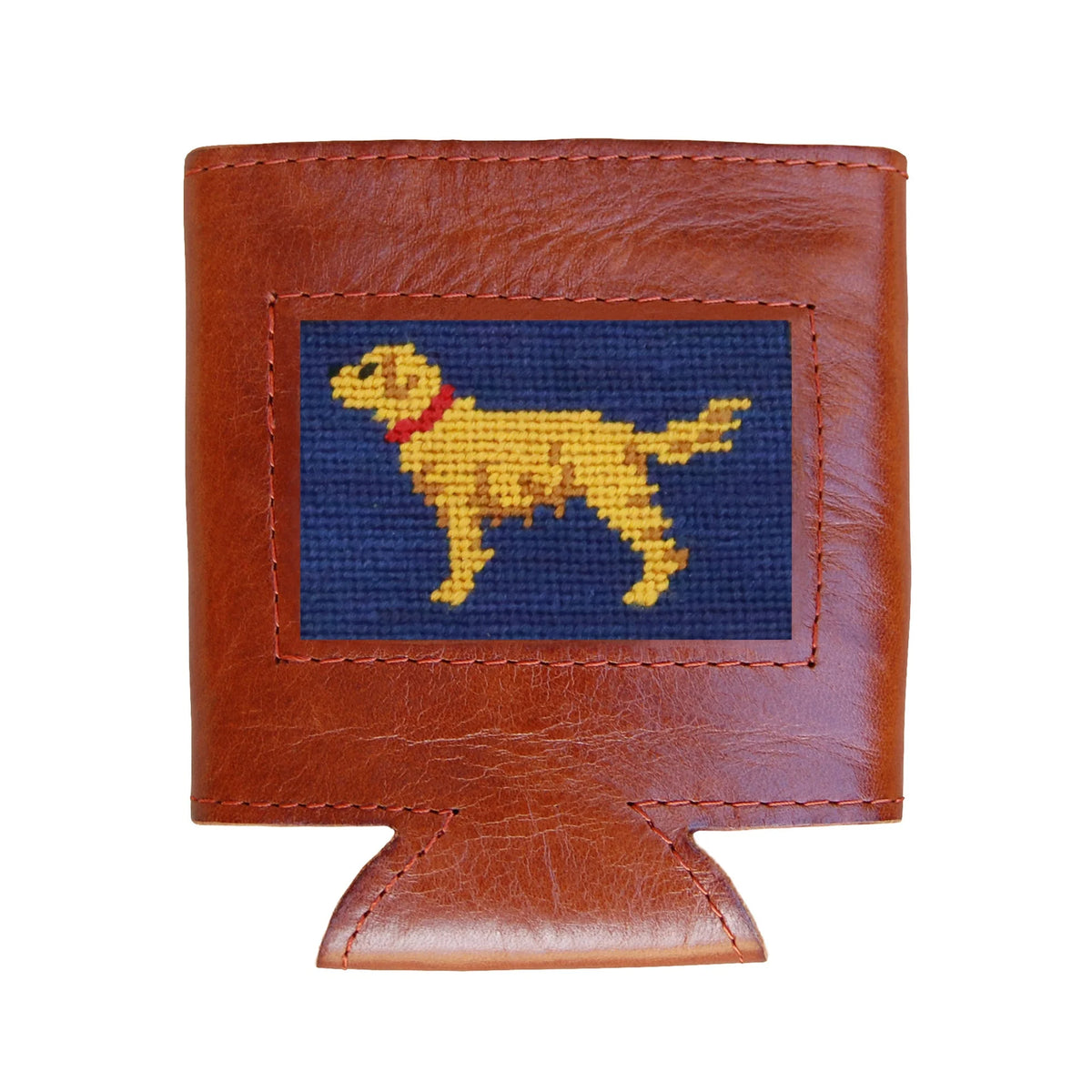 Golden Retriever Can Cooler (Classic Navy)
