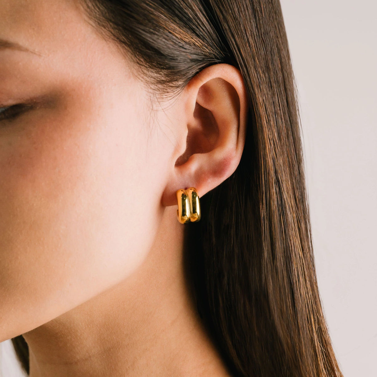 Hailey Earrings - Gold