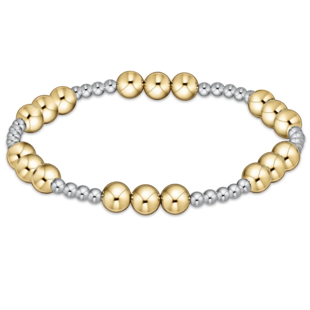 Classic Joy Pattern 6MM Mixed MEtal