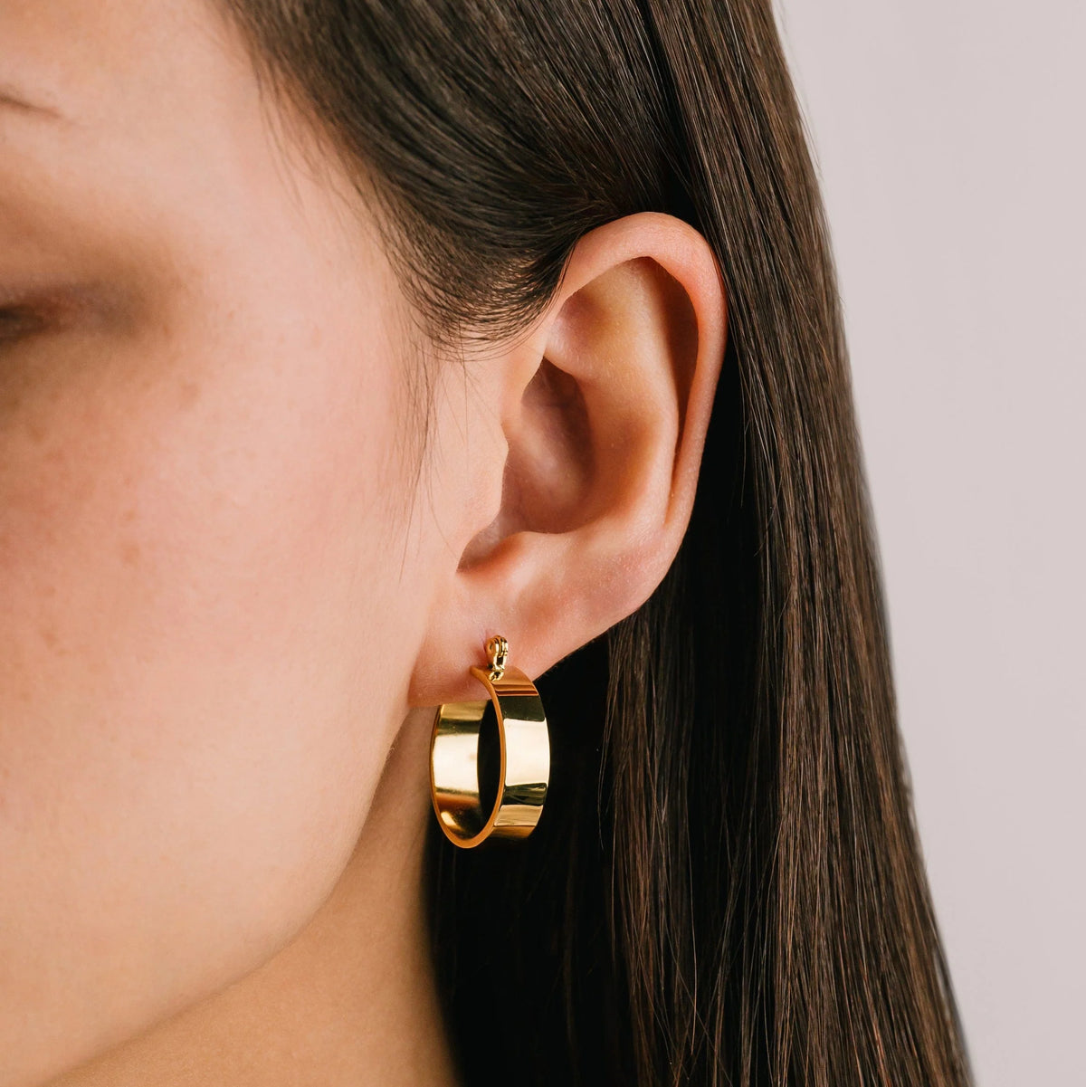 Khloe Hoop - Gold