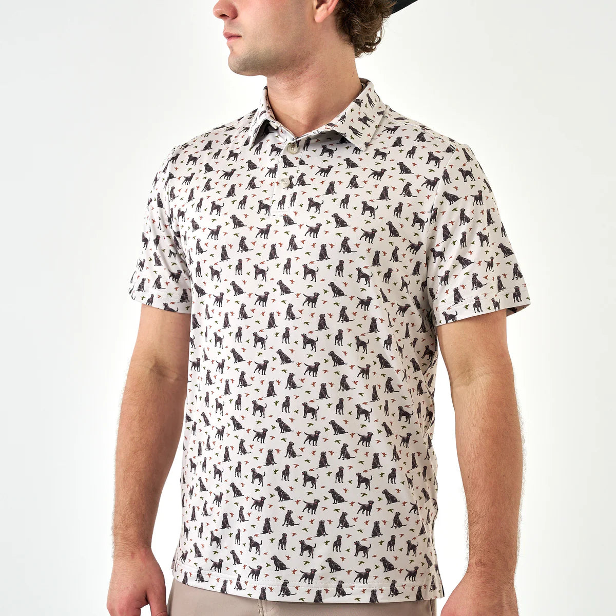 Performance Polo - Ducks And Dogs Medium