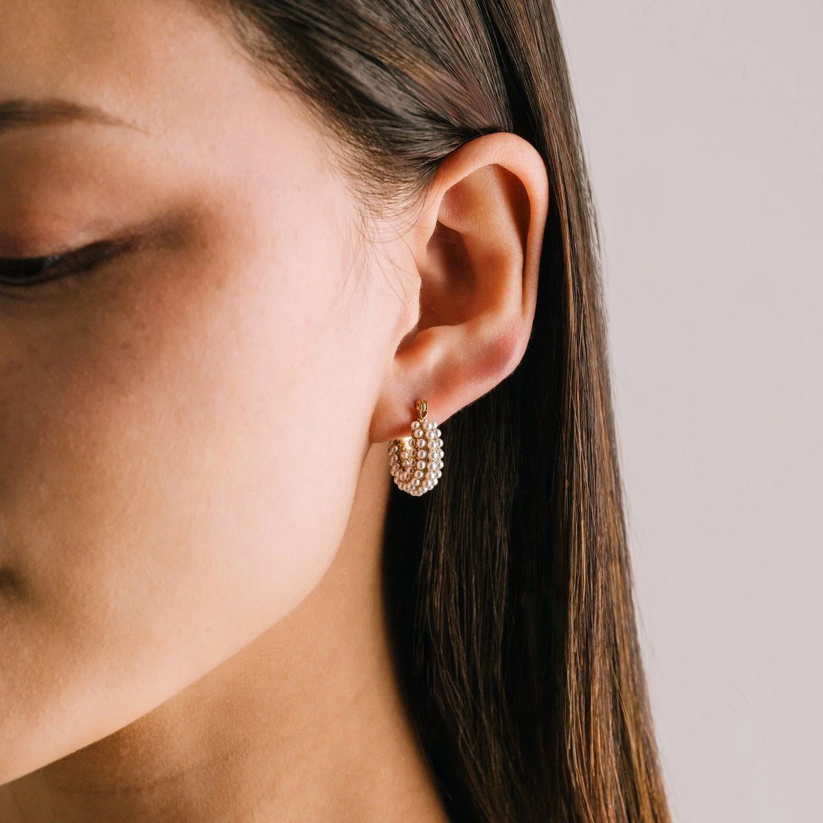 Perla Earrings - Gold