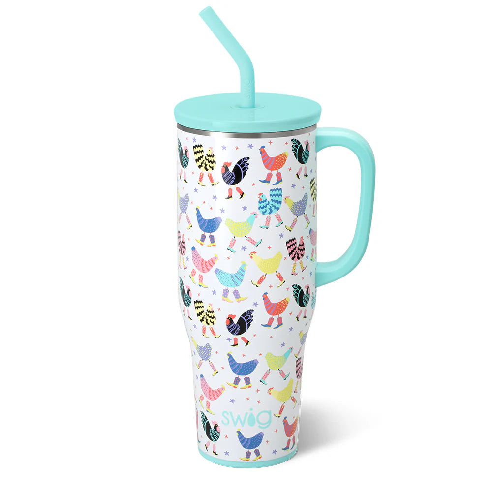 Funky Chicken Mega Mug 40oz