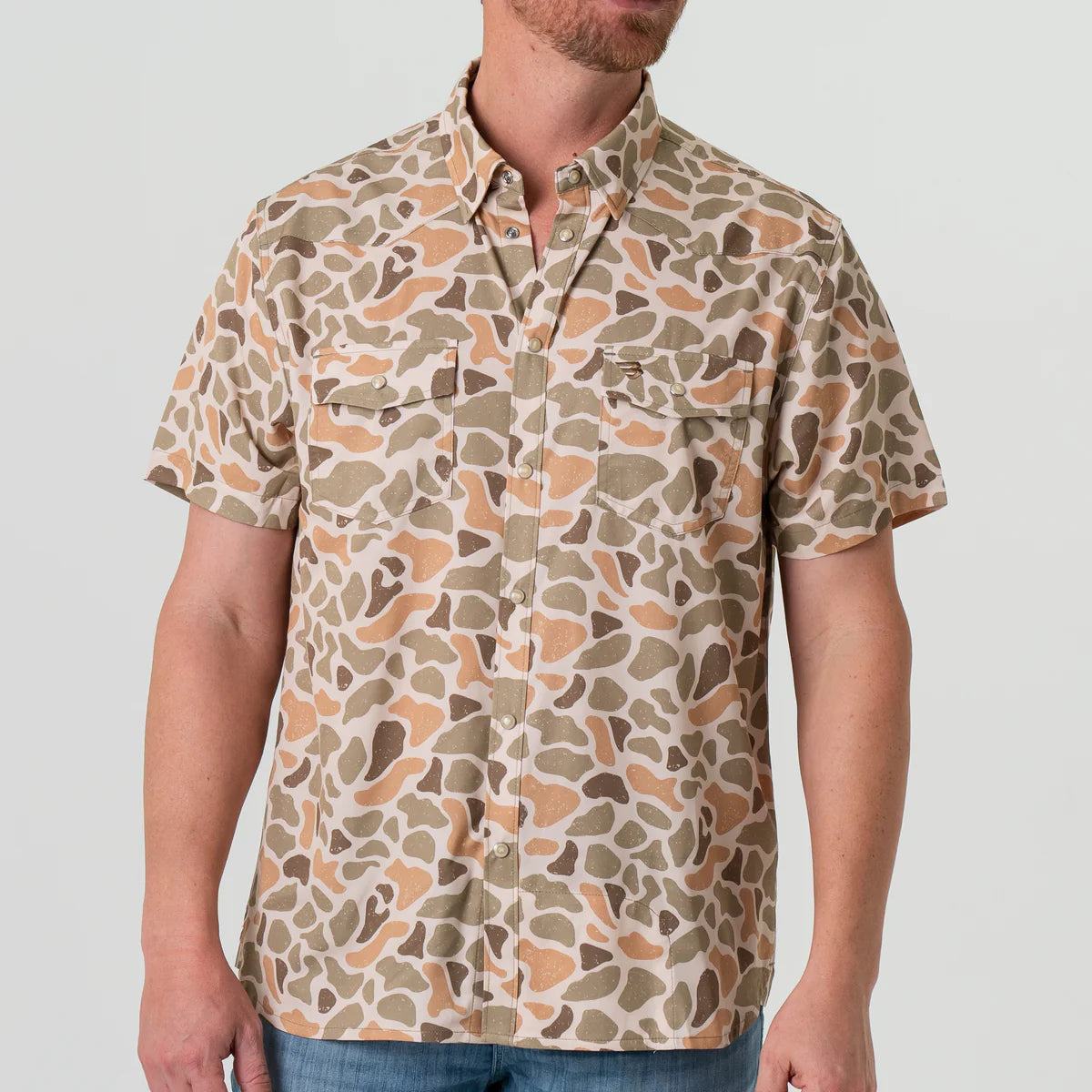 Performance Western Shirt - Venado Camo Small