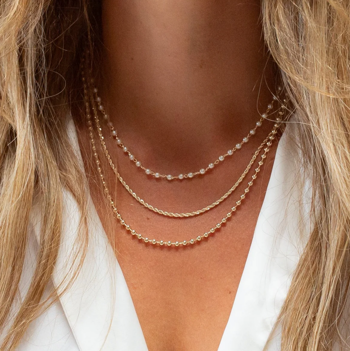 Pearl Trio Necklace
