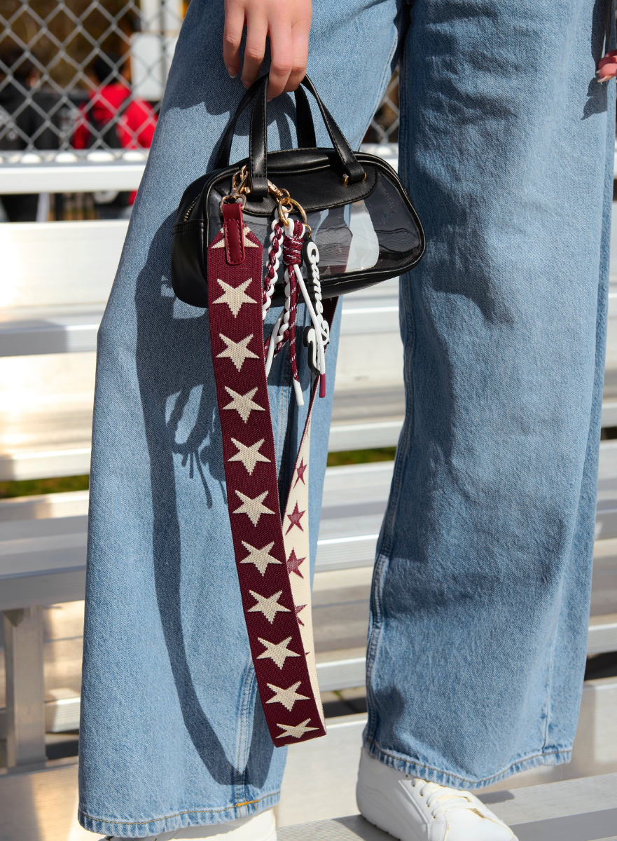 STARS GAME DAY STRAP,MAROON
