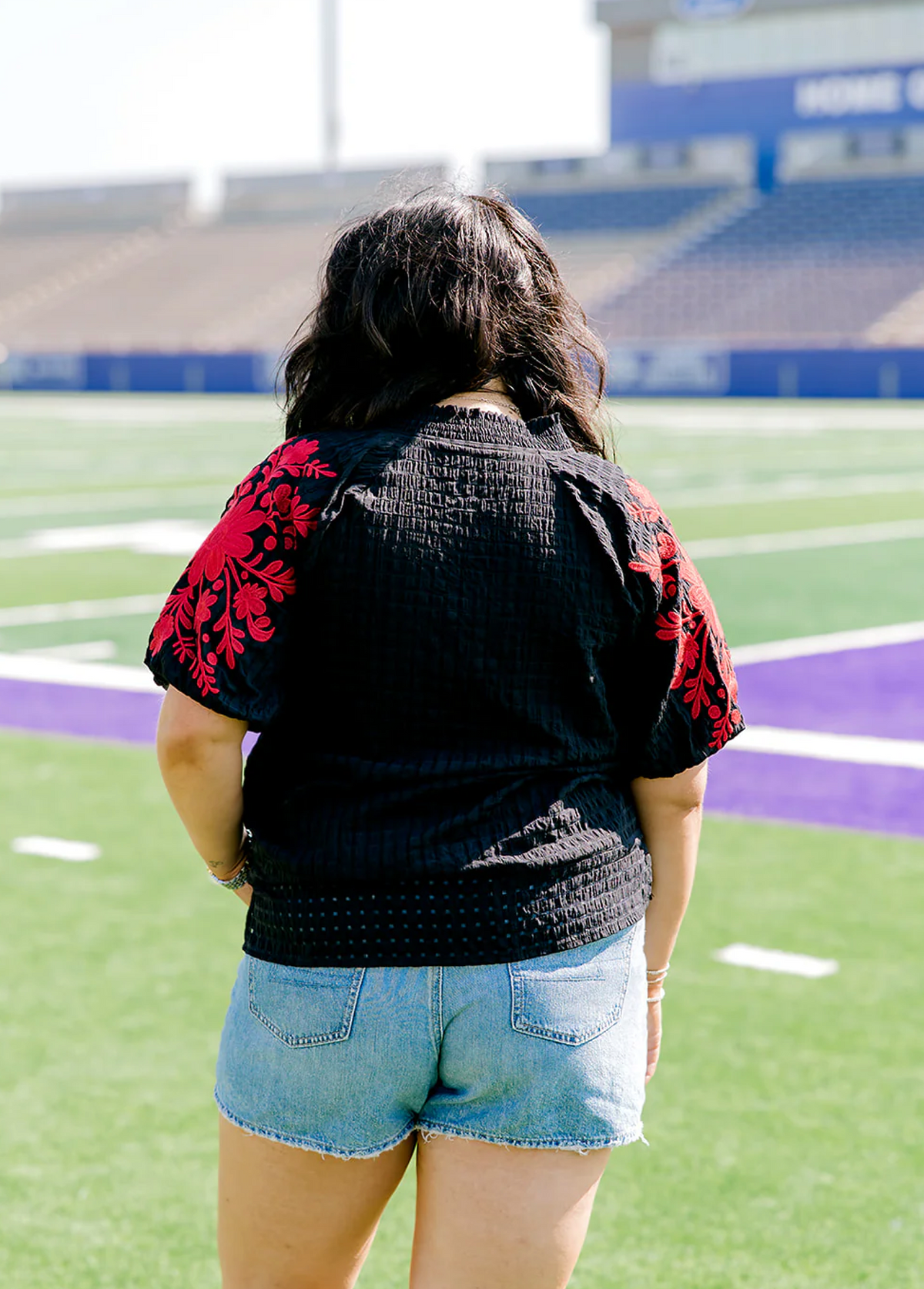 The Havanah Top Small Black/Red