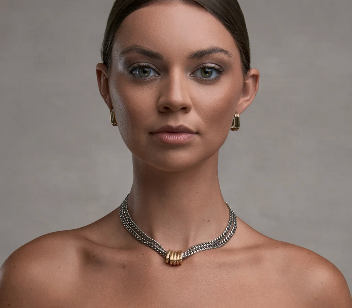 REVEL 2TONE NECKLACE
