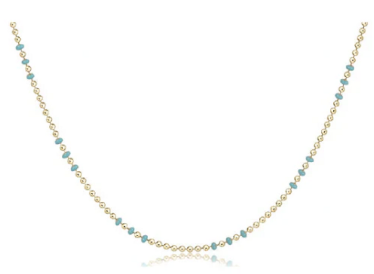 15" Choker Hope Joy - Turquoise