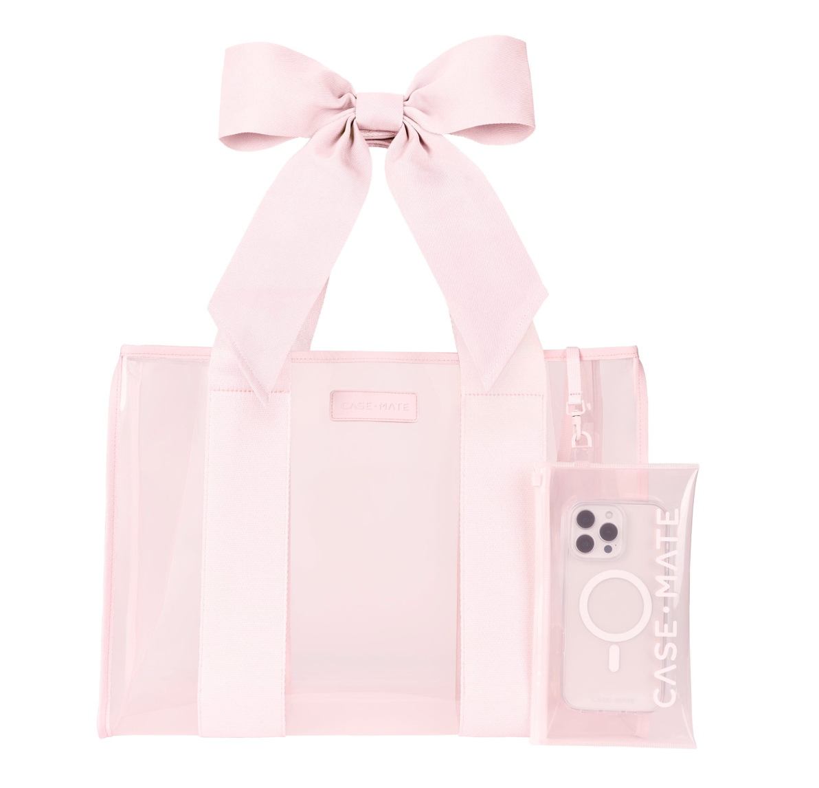 Case-Mate Canvas Tote - Ballet Pink Bow