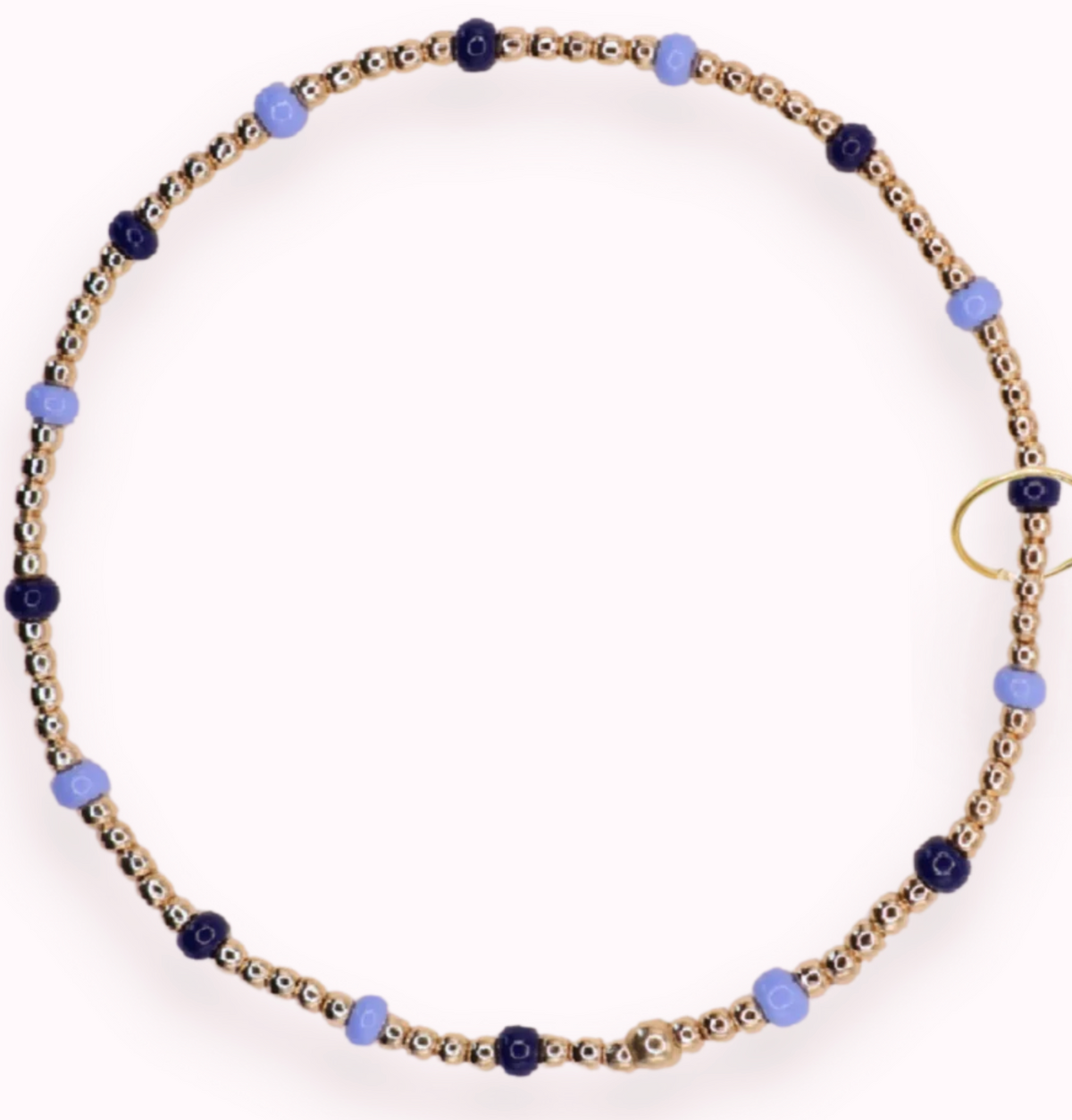 Penelope Bracelet in Navy Blue and Periwinkle