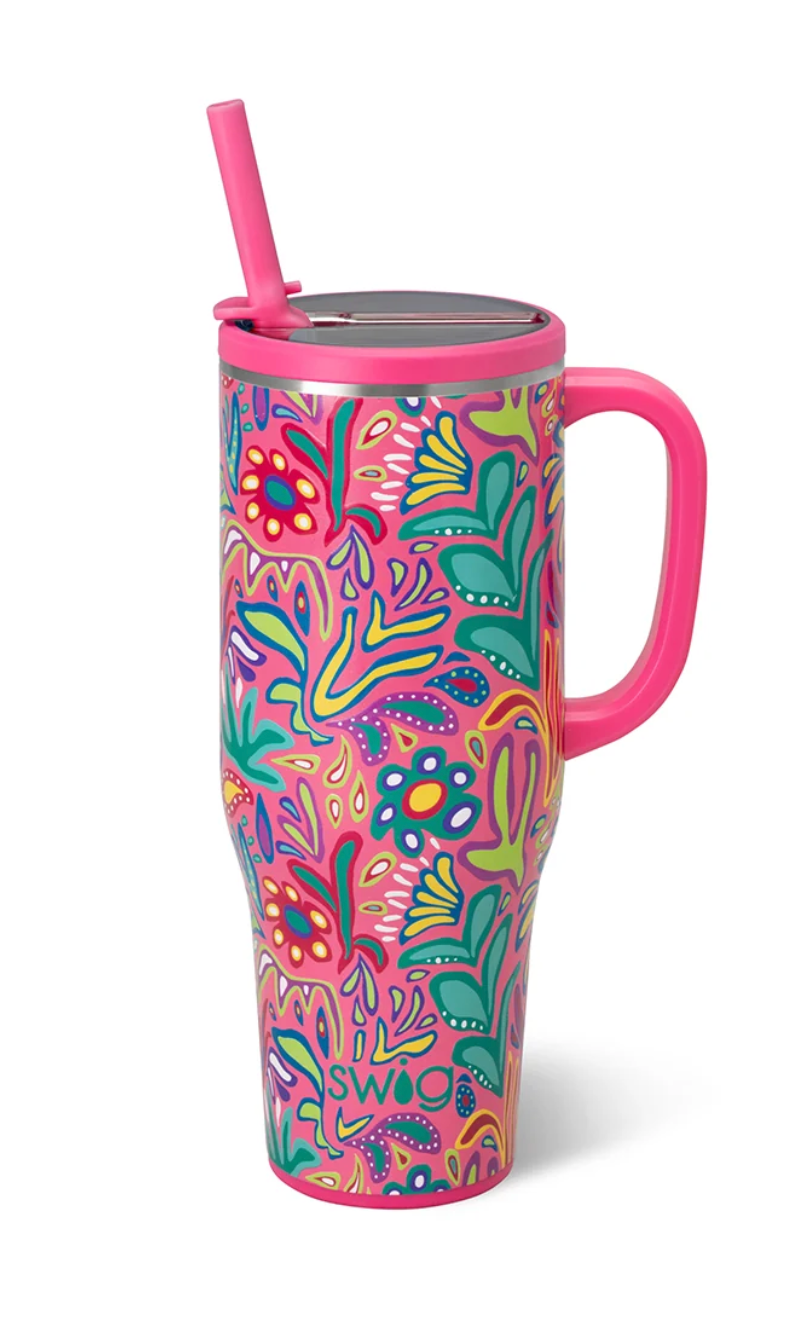 Flora Rosa Mega Mug 40oz