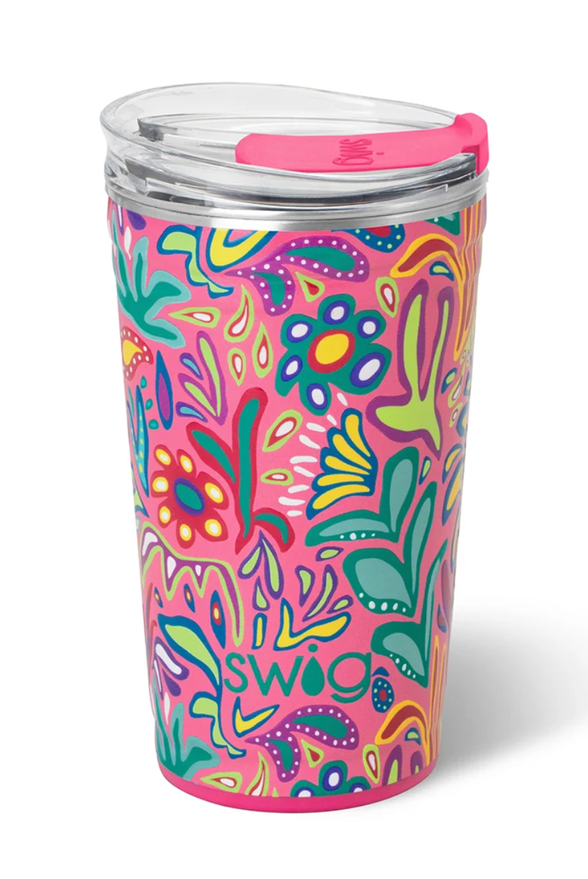 Flora Rosa Party Cup 24oz