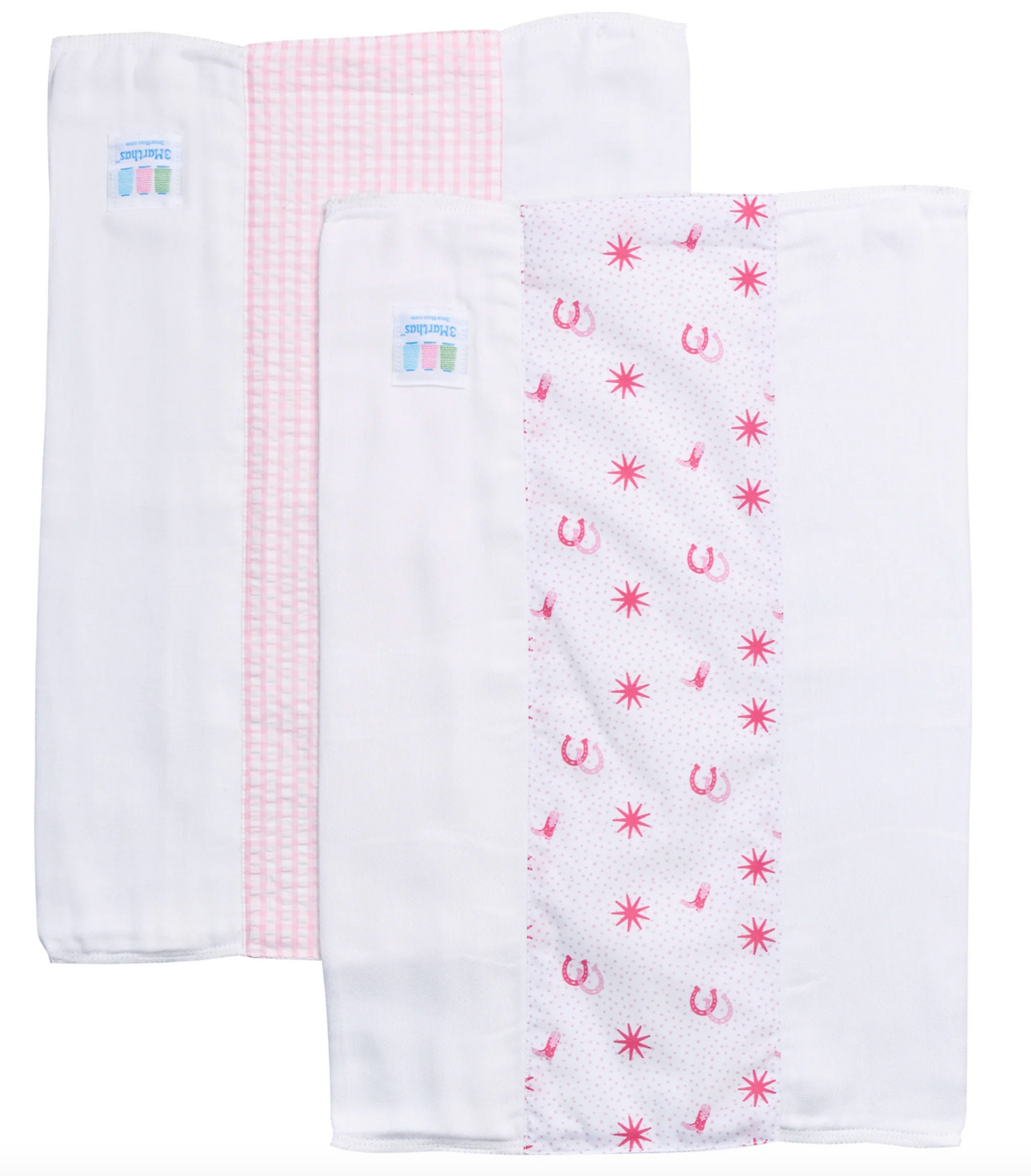 Cowgirl Set of Two Burps, Pink