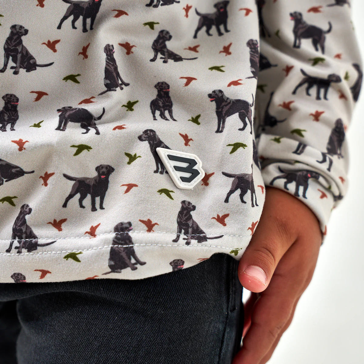 Youth - Performance Hoodie - Ducks And Dogs Xsmall (4)