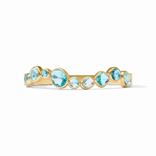 Kaleidoscope Hinge Bangle Bahamian Blue