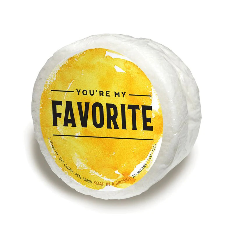 YOU'RE MY FAVORITE SOAP IN A SPONGE