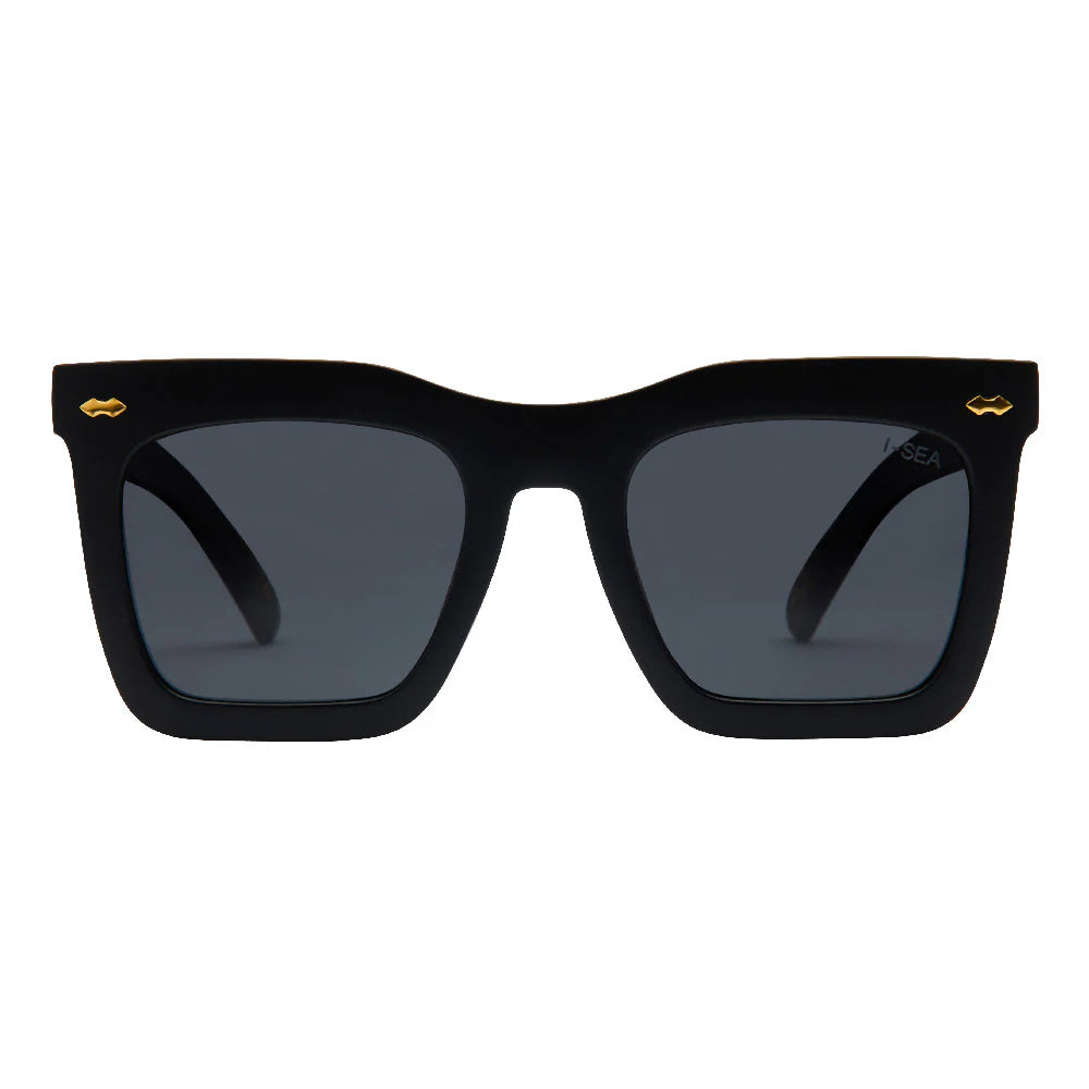 MAVERICK BLACK / SMOKE POLARIZED LENS