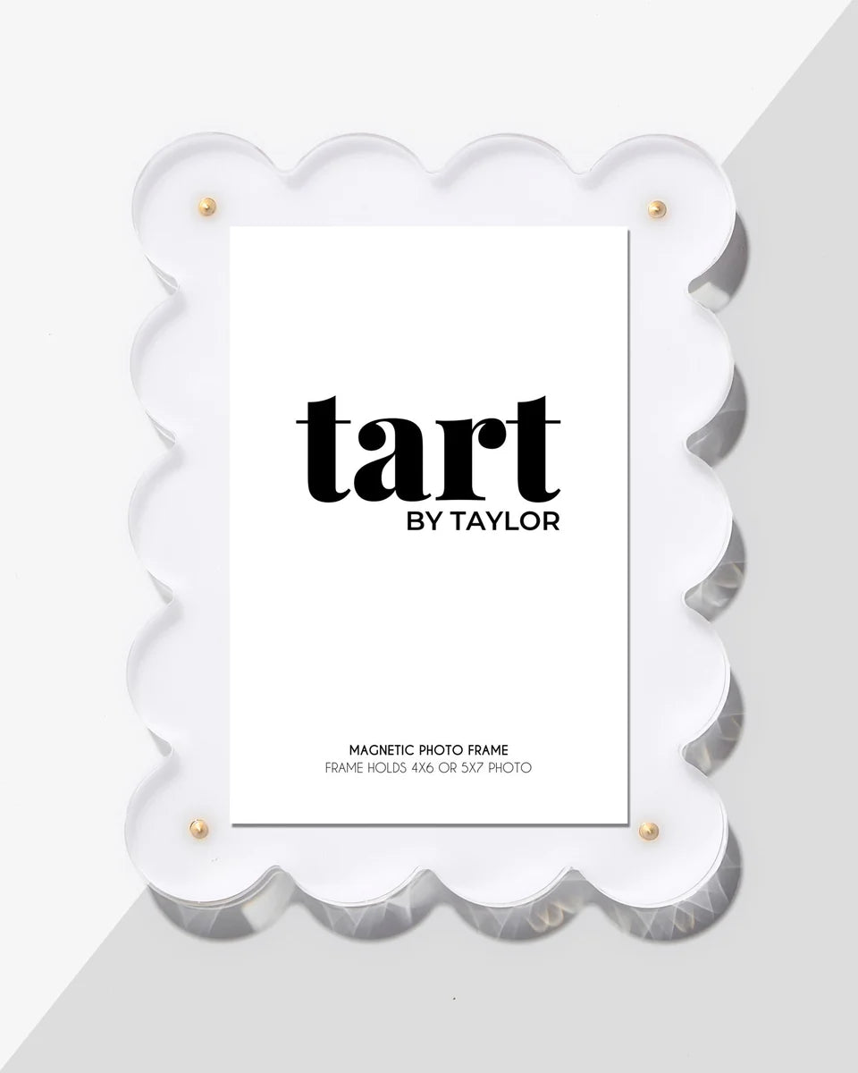 White Acrylic Picture Frame