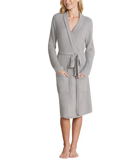 CCL RIBBED ROBE DOVE GRAY DOVE GRAY S-M