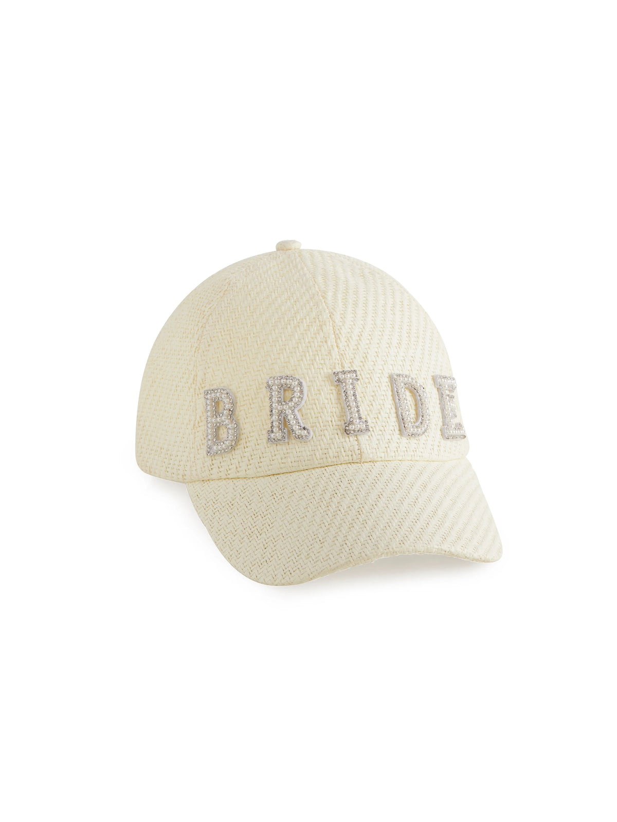 "BRIDE" BALL CAP, IVORY