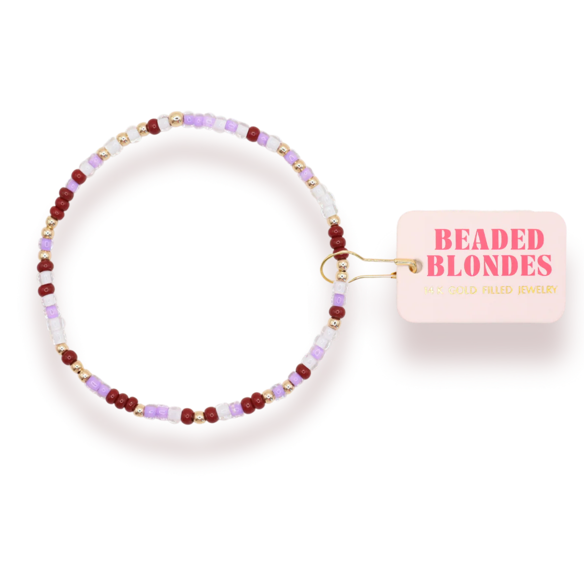 Lavender Dreams Sprinkle Bracelet Standard 6.75 inch