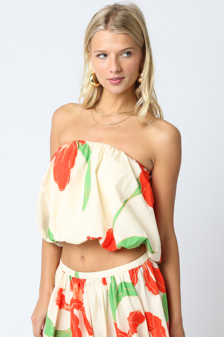 LILLY FLORAL TOP