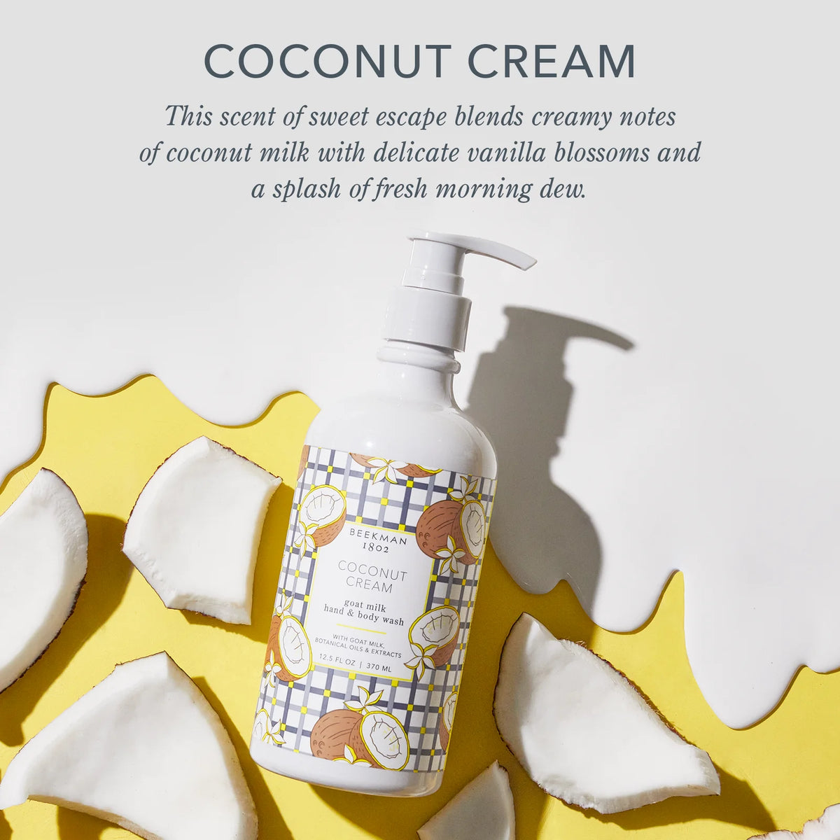 COCONUT CREAM GOAT MILK LOTION 12OZ