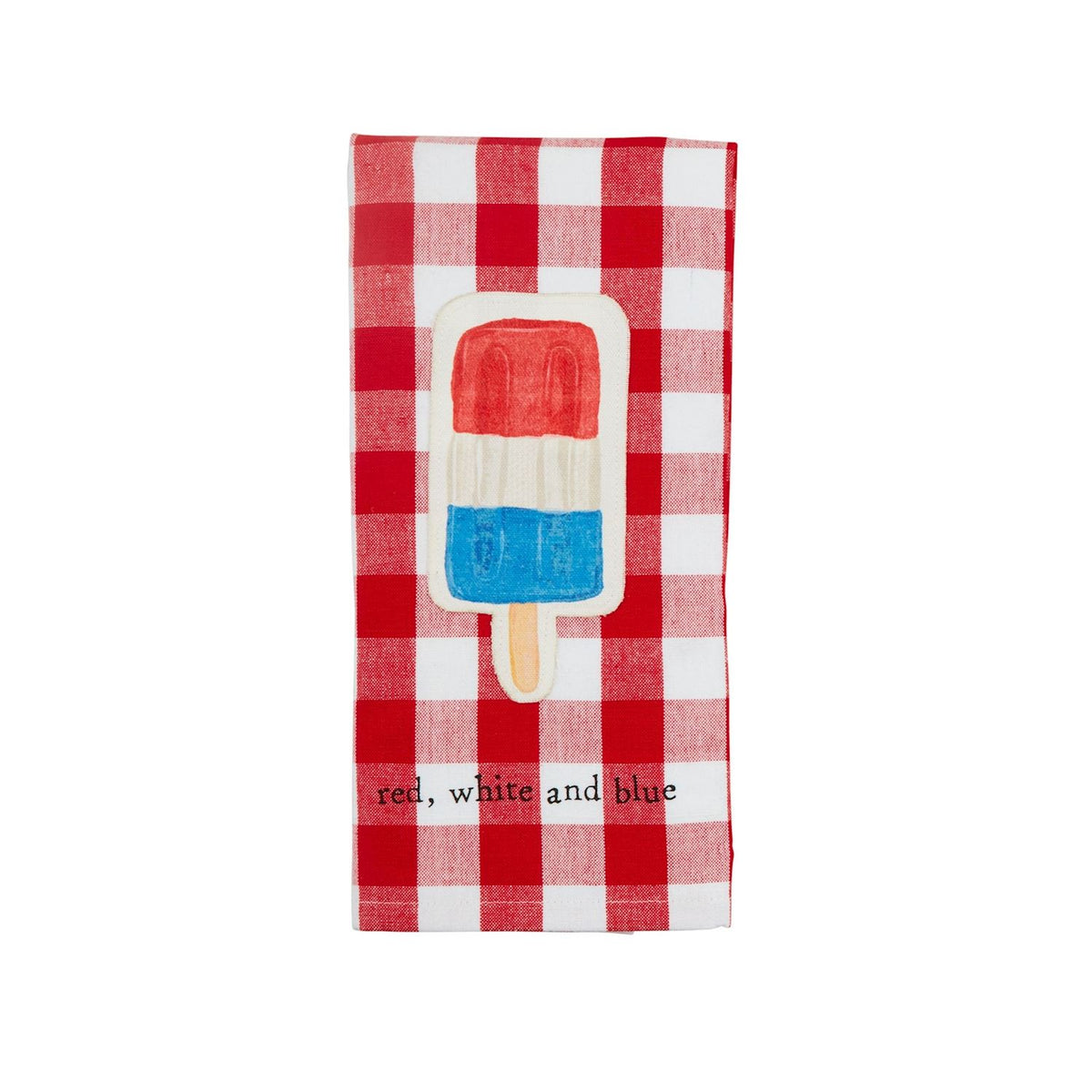 Popsicle Americana Canvas Patch Towel