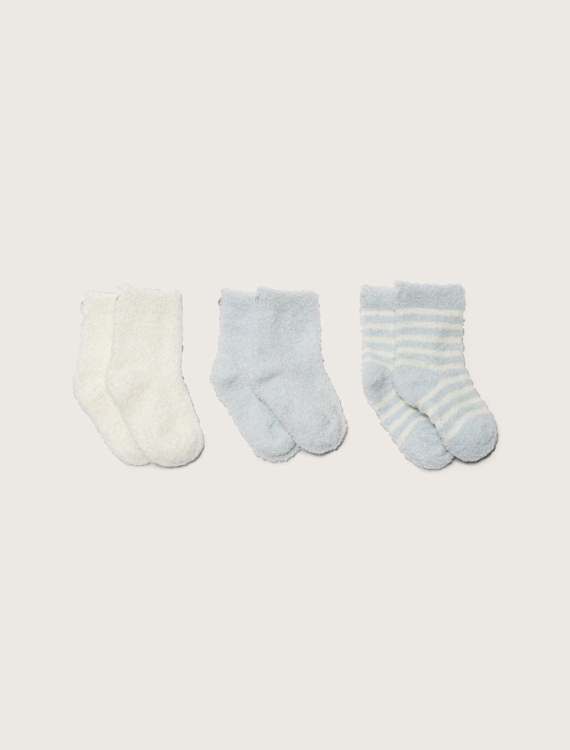 CCL INFANT SOCKS 3-PACK BLUE-PEARL
