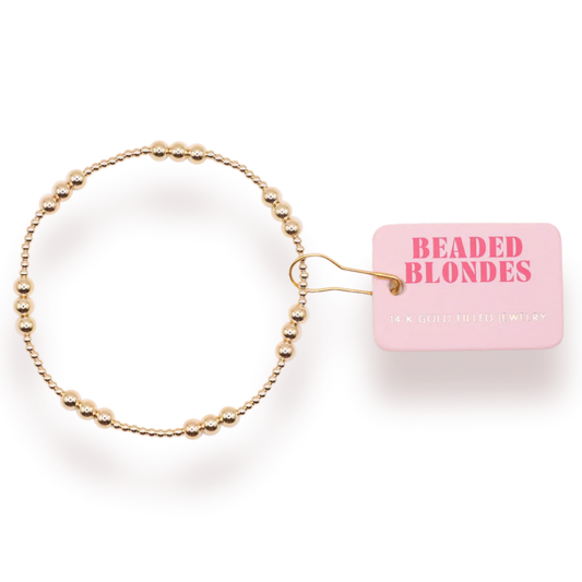 ILY Gold Bracelet