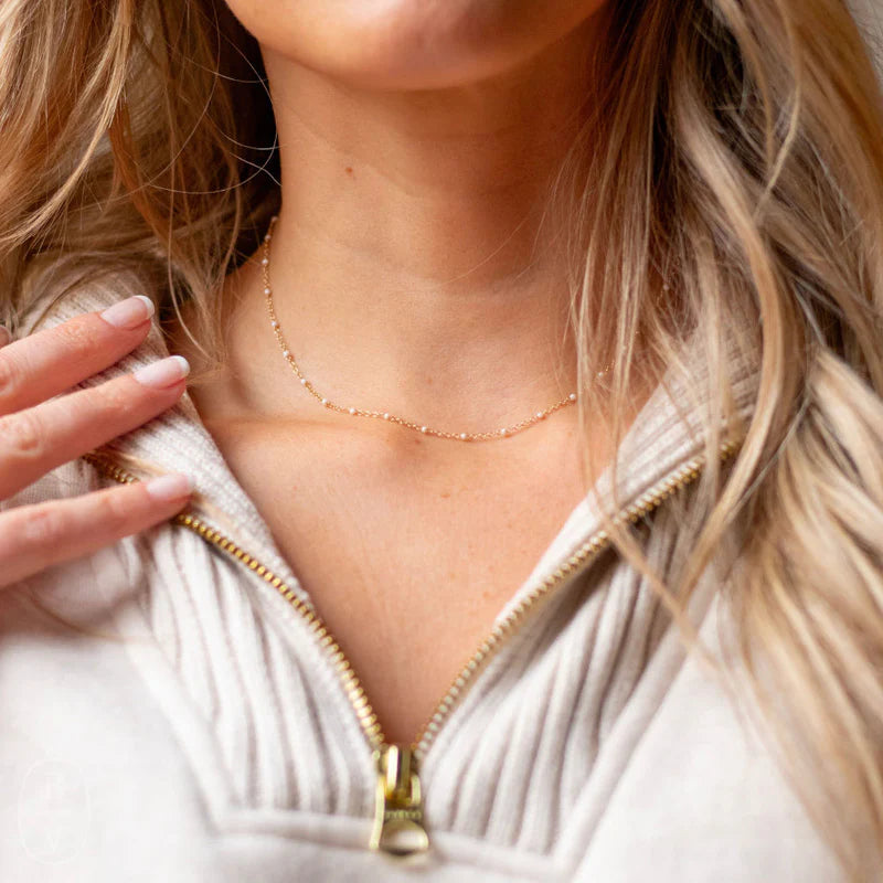 17" Choker Simplicity Chain Gold - Classic Gold 4mm