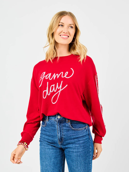 Sweatshirt Millie PP Crimson/White L