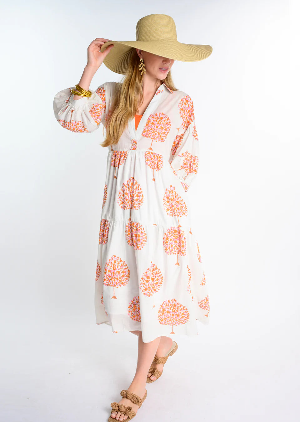 CONFETTI TREES DRESS