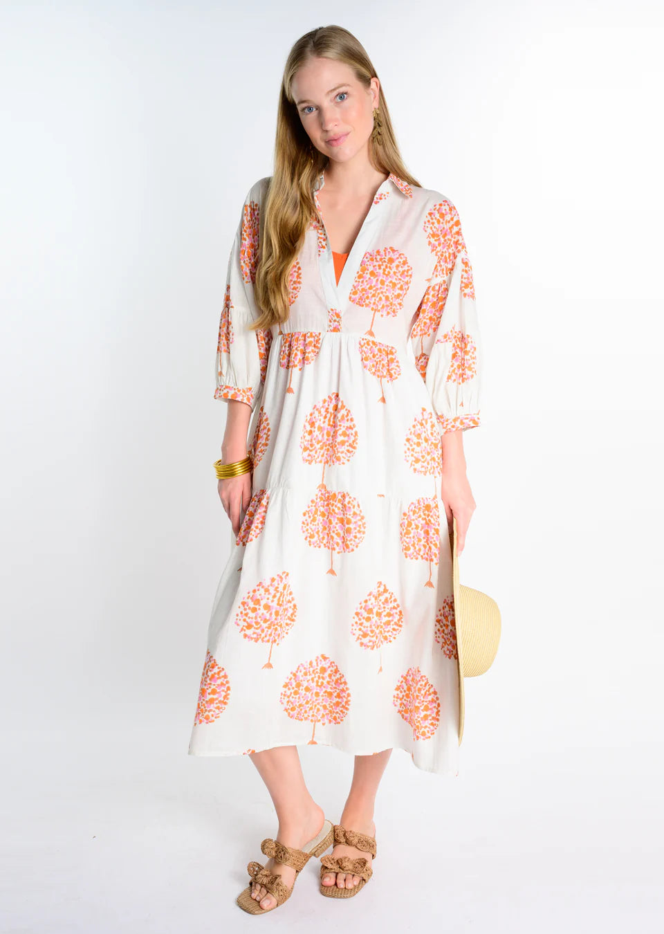 CONFETTI TREES DRESS