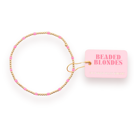 Pink Dainty Poppi Bracelet