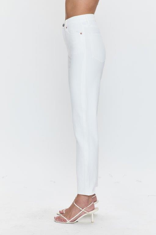 BRI ANKLE HIGH RISE SLIM STRAIGHT