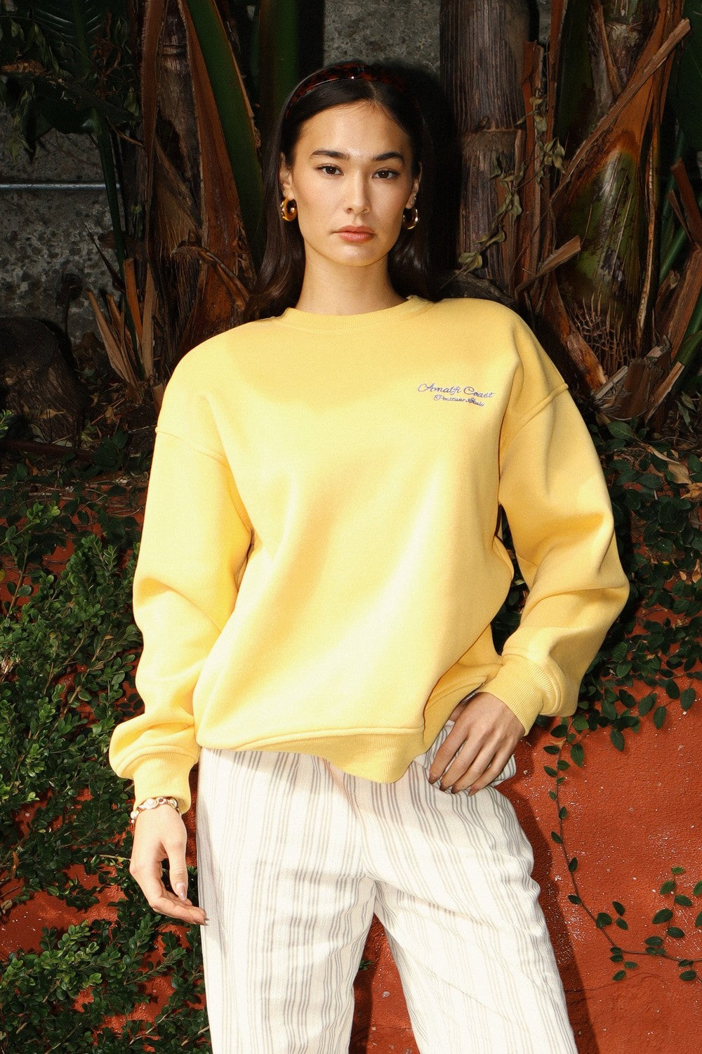 Amalfi Coast Italian Inspired Graphic Crewneck