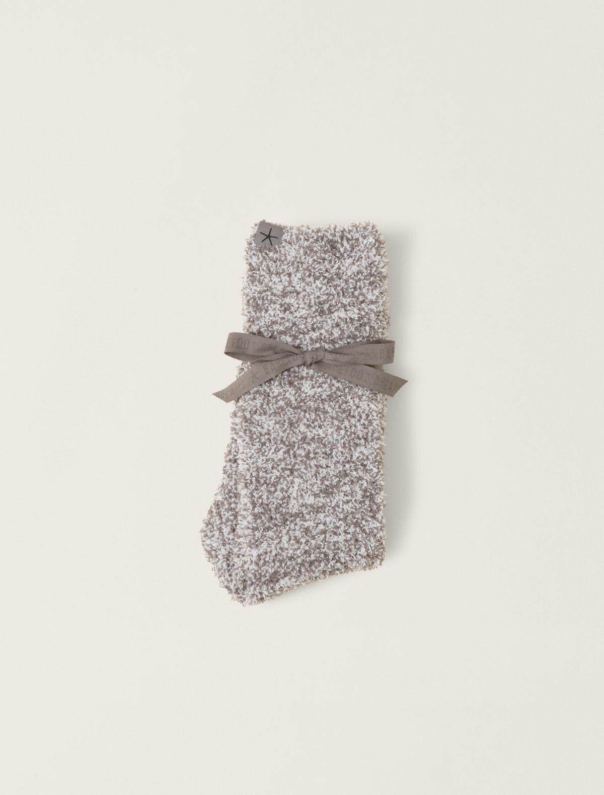 COZYCHIC WOMENS HEATHERED SOC STONE-WHITE STONE-WHITE
