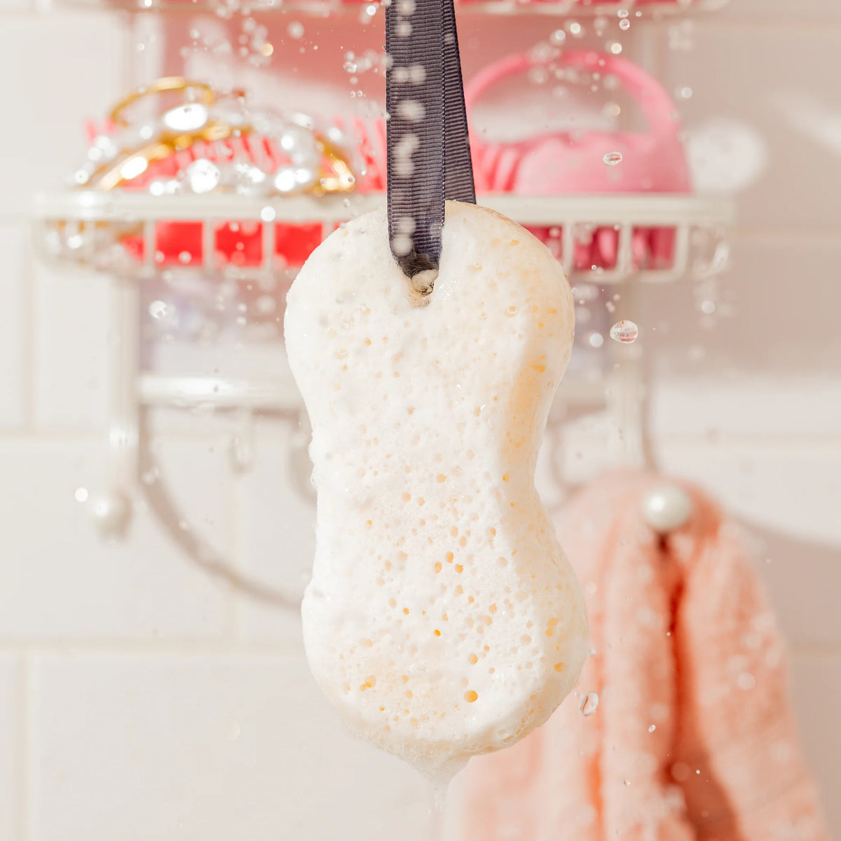 BODY WASH SPONGE-SWEET GRACE