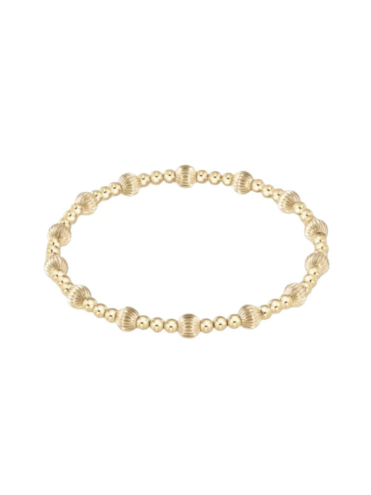 Dignity Sincerity Gold 5mm Bracelet