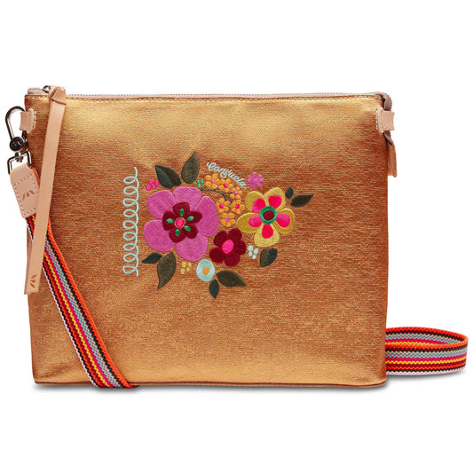 Downtown Crossbody, Bronzed